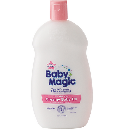 baby magic creamy baby oil