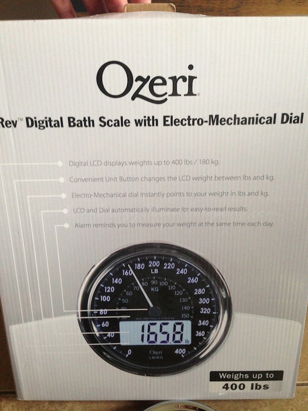 Ozeri Rev Digital Bathroom Scale