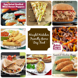 40 Weight Watcher Friendly Game Day Food! Make and take one or two dishes with you, will help a great deal. Going to a game? Foods you can take with you.