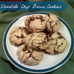 Who would have thought of making a chocolate chip bacon cookie? Well, we have right here in our 12 Days of Christmas Desserts! #ChristmasDesserts