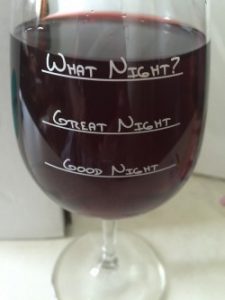 "What Night?" funny Wine Glass is a fun & unique gift for any wine lover or enthusiast. A perfect housewarming, birthday, graduation or anniversary gift.