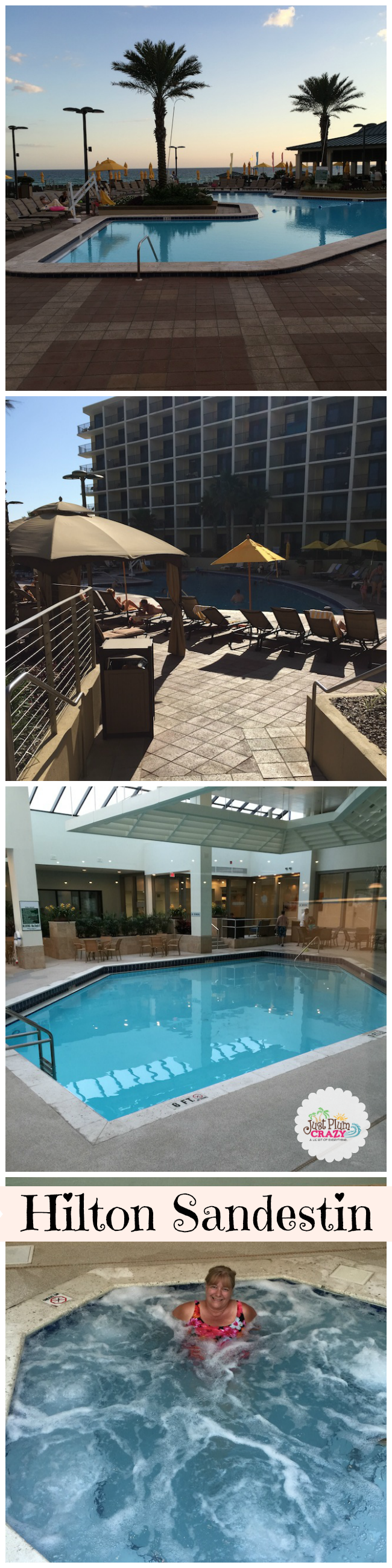 Hilton Sandestin is the perfect place to relax & enjoy the ocean air along with good food. Spend the day at the pool, eat by the ocean & watch the sun set.