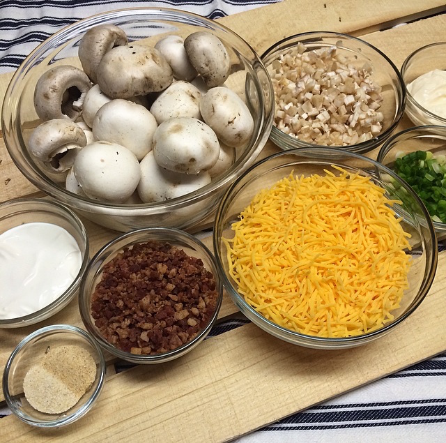 These Bacon Cheddar Stuffed Mushrooms are great for game day or for any party really. They are easy to make and everyone will love them. 