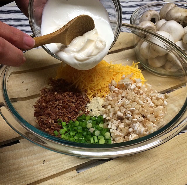 These Bacon Cheddar Stuffed Mushrooms are great for game day or for any party really. They are easy to make and everyone will love them. 
