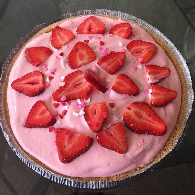This Fresh Strawberry Jello Pie recipe is not only great for Valentine's Day but every other day also. It's refreshing & everyone will love it.