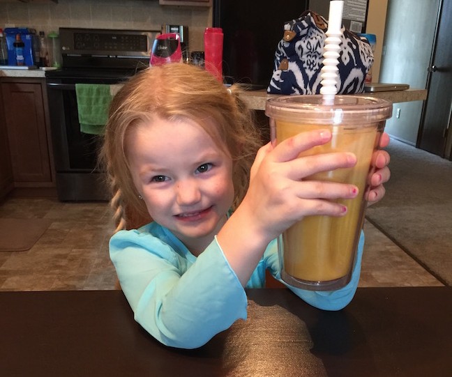 Lil' Bits Strawberry Muffins are made with a secret ingredient & are very moist. This is the perfect healthy choice recipe that everyone will love!