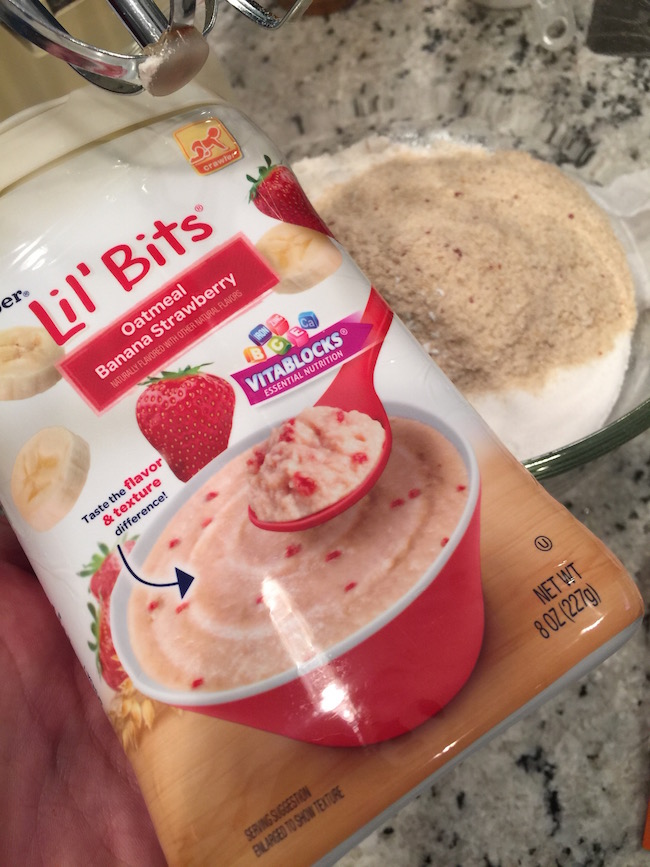 Lil' Bits Strawberry Muffins are made with a secret ingredient & are very moist. This is the perfect healthy choice recipe that everyone will love!