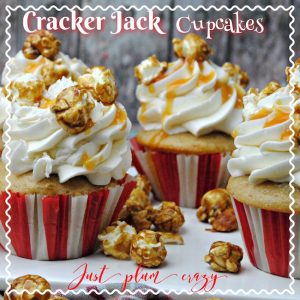 Today we are sharing fun Cracker Jacks Cupcakes. Who doesn&amp;#039;t love Cracker Jacks? And combined in a cupcake! It&amp;#039;s easy &amp;amp; will be the hit of the party.
