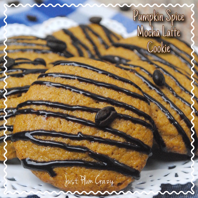 Nothing goes better together than pumpkin spice & coffee. This Pumpkin Spice Mocha Latte Cookie Recipe combines the 2 & still enjoy it with a cup of coffee.