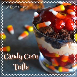 Candy Corn Halloween Trifle