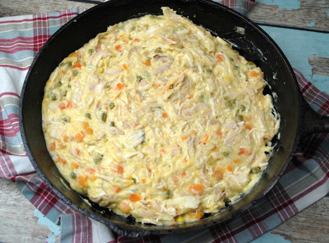 Cast Iron Skillet Chicken Pot Pie Recipe is perfect for National Pot Pie Day! There's nothing more comforting than some good old fashioned comfort food.