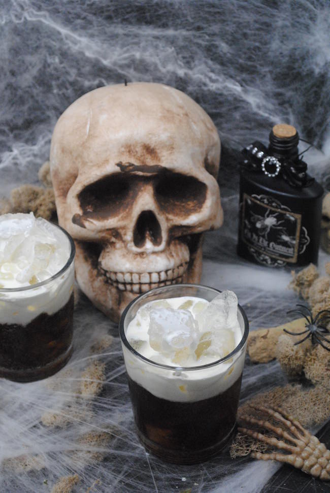Today we are sharing a Dead Man's Cocktail recipe. With a little bit of rum, coffee liquor, some of this & some of that..this is one fun party drink. 