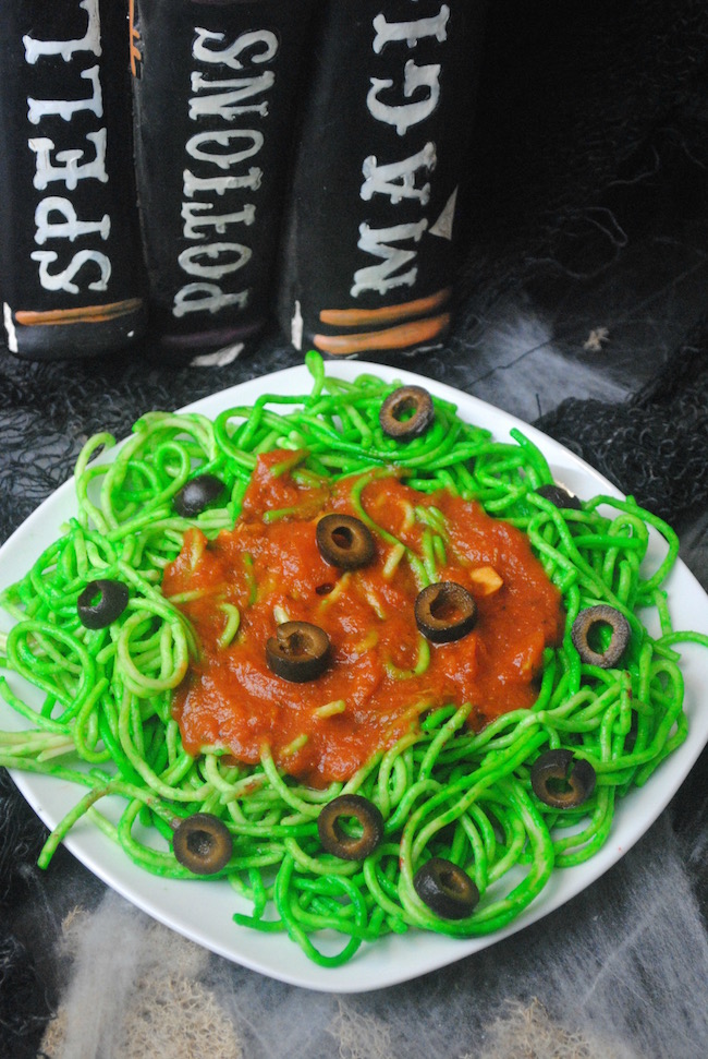 Sometimes getting kids to eat can be like pulling teeth. So why not make some food for them like the Spooky Witch Pasta recipe. 