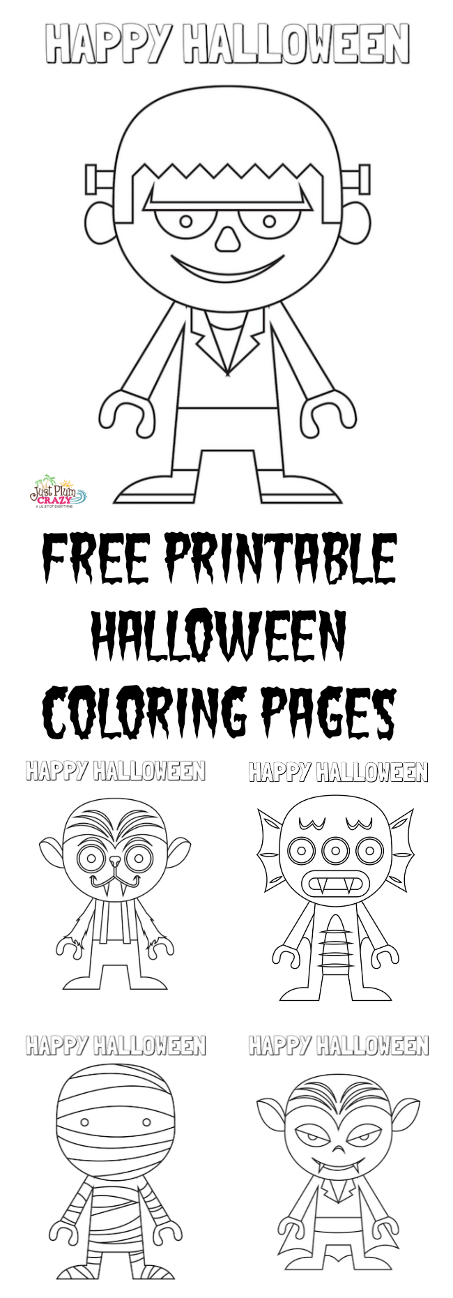 We created the Halloween Coloring Pages Free Printable to give the kids an option for the Halloween holiday.