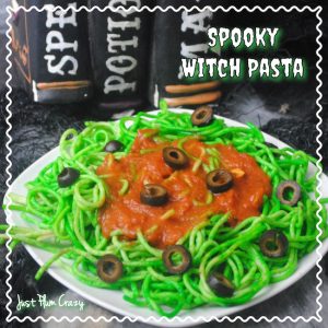 Sometimes getting kids to eat can be like pulling teeth. So why not make some food for them like the Spooky Witch Pasta recipe.