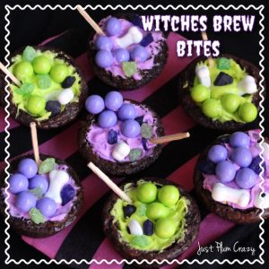 There is nothing like some good old Witches Brew for Halloween. Today we are bringing you an easy Witches Brew Bites recipe. Say that three times fast!