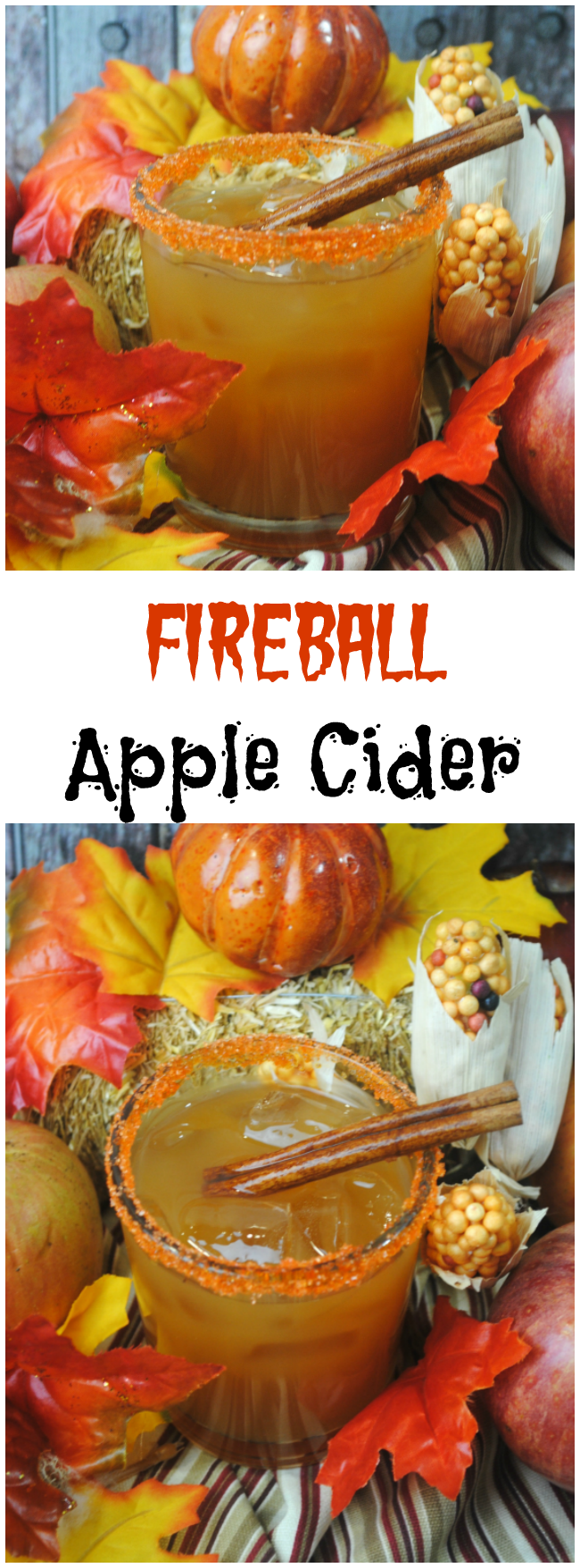Here's a little Fireball Apple Cider recipe that will surely warm you up on a cold crisp evening. And I don't mean "warm" in the sense of microwave. 