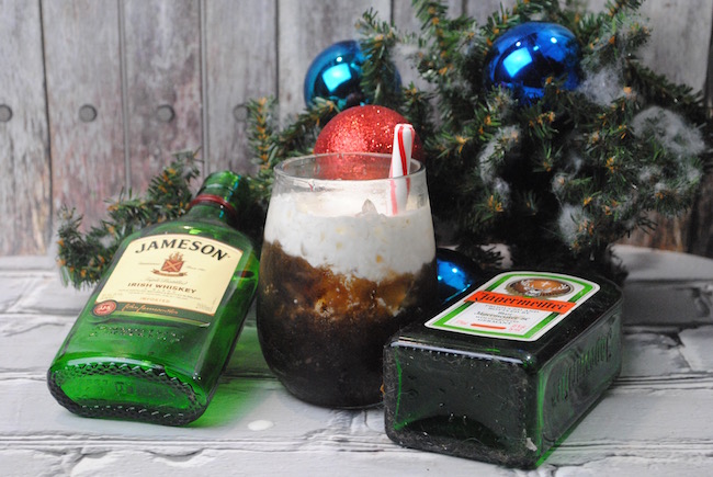 We are getting prepared for the Office Christmas Party movie with a special Office Christmas Party Naughty Santa Rootbeer Cocktail Recipe. 