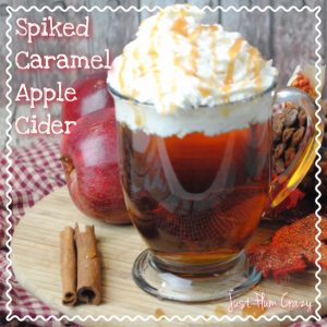 We have already shared some Apple Cider Donuts, Crock Pot Apple Pork Chops and today we have a Spiked Caramel Apple Cider Recipe.