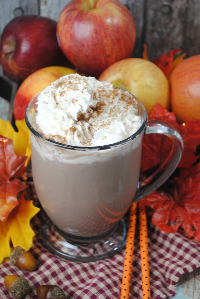 The weather is getting chilly and what better to warm up with than Caramel Apple Cocoa Recipe and some Apple Cider Donuts recipe. 