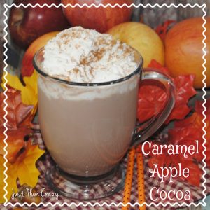 The weather is getting chilly and what better to warm up with than Caramel Apple Cocoa Recipe and some Apple Cider Donuts recipe.