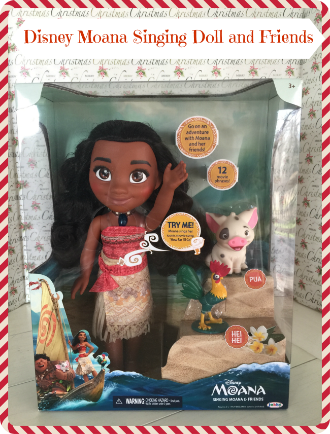 disney moana singing adventure doll with friends