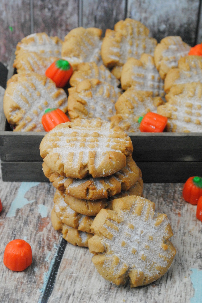 Pumpkin and Peanut Butter...yes please! It's still pumpkin season in our house, so today we are sharing a Pumpkin Spice Peanut Butter Cookie recipe.
