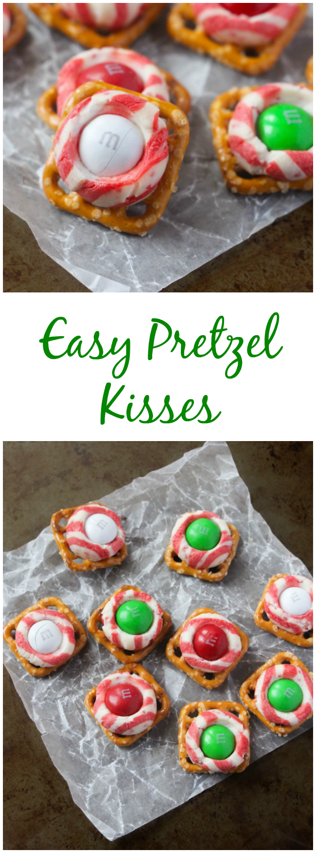 The Pretzel Kisses Recipe is just that....easy! It doesn't get much easier than this, unless of course you buy them already done.