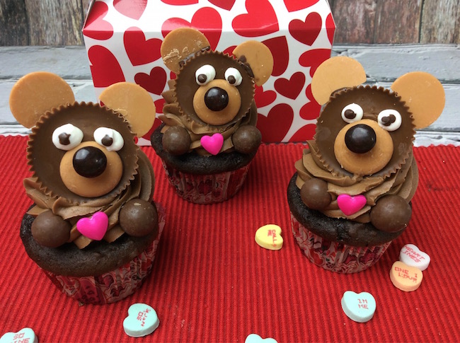 Reese's Peanut Butter Cup Cupcake Bears