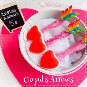 Some people may need a hint or two and the Valentine's Day Cupid's Arrows Recipe is perfect for that or any Valentine's Day party or get together.