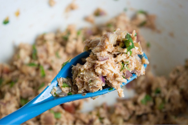 Another perfect recipe for your game day party is the Chicken Salsa Ring Recipe where you can easily substitute rotisserie chicken for the cooked chicken.