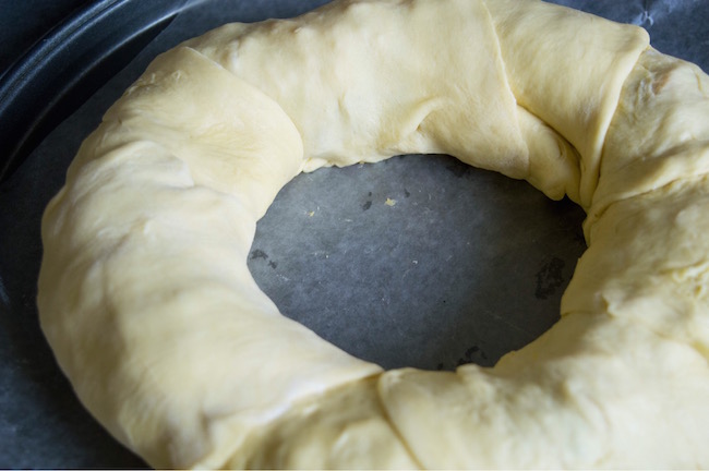 Another perfect recipe for your game day party is the Chicken Salsa Ring Recipe where you can easily substitute rotisserie chicken for the cooked chicken.