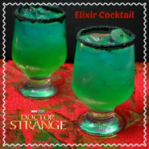 With Dr. Strange available on DVD today, what better opportunity to have a Dr. Strange Elixir Cocktail recipe than while you are watching it!