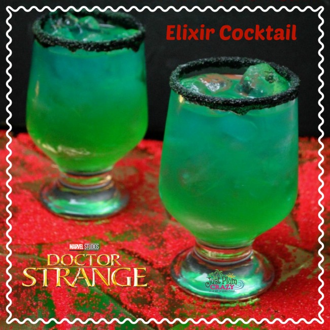 With Dr. Strange available on DVD today, what better opportunity to have a Dr. Strange Elixir Cocktail recipe than while you are watching it!