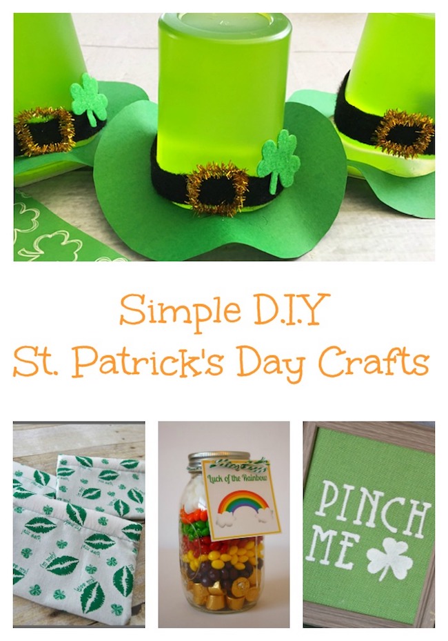 With St. Patrick's Day upon us, there is still time to make some simple DIY St. Patrick's Day crafts that are easy and fun.