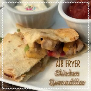 Air Fryer Chicken Quesadilla