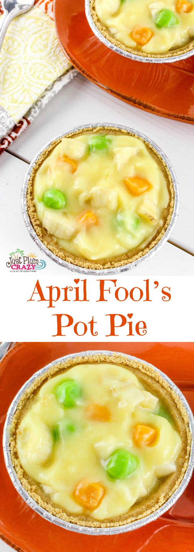 We've seen April Fool's pranks of all kinds, sugar in the salt-shaker, salt in the sugar container, going into labor, & April Fool’s Pot Pie Recipe.