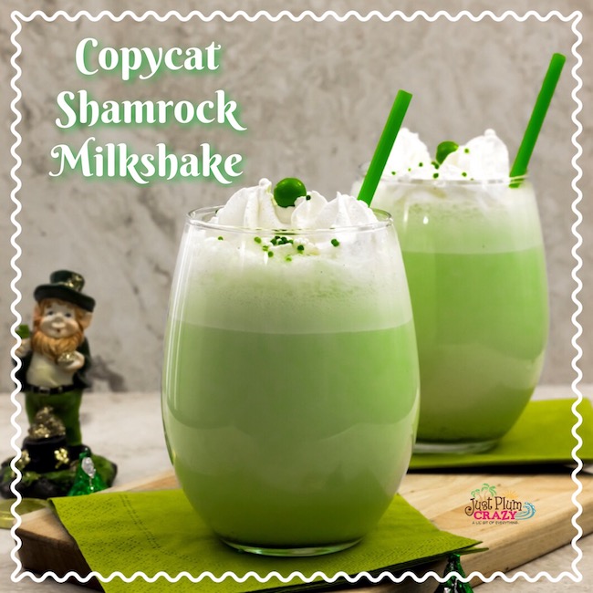 The thing I hate is other times of the year when I'm craving something seasonal...like a Mcdonald's Shamrock Milkshake and you can't get it anywhere!