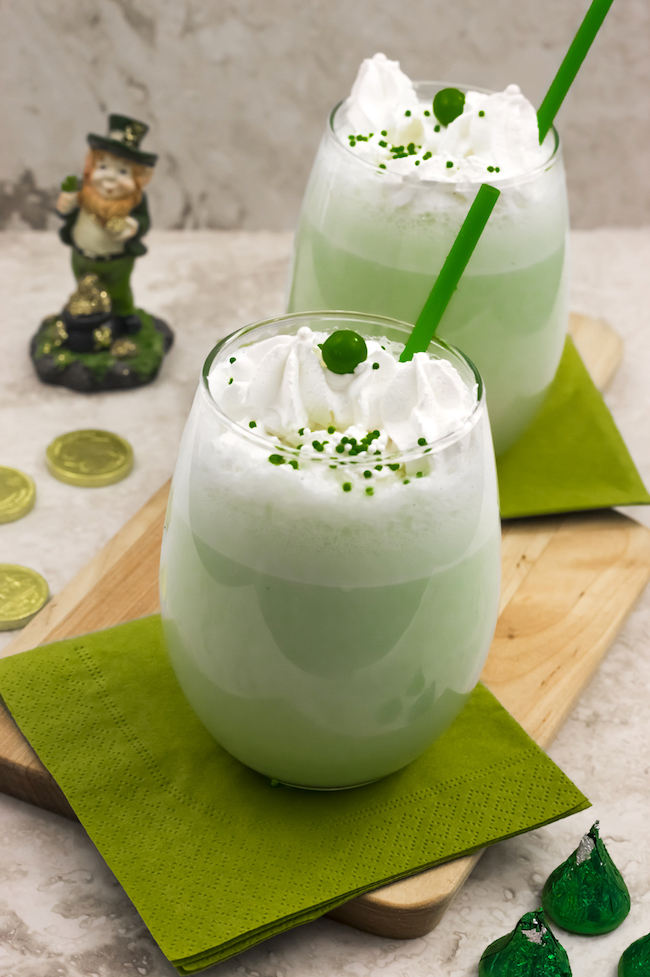 The thing I hate is other times of the year when I'm craving something seasonal...like a Mcdonald's Shamrock Milkshake and you can't get it anywhere!