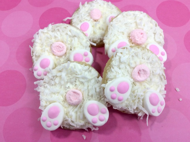 There are still a few more to come after today's Easter Bunny Butt Cookies recipe. So be sure to stop back or sign up for our weekly newsletter.