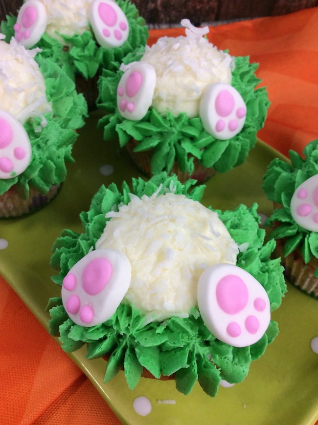 Easter Bunny Butt Cupcakes Recipe 8