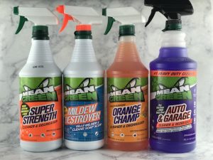 Have you ever noticed when you have something you need to clean outdoors, it requires a super strength degreaser? Mean Green helps with all that.