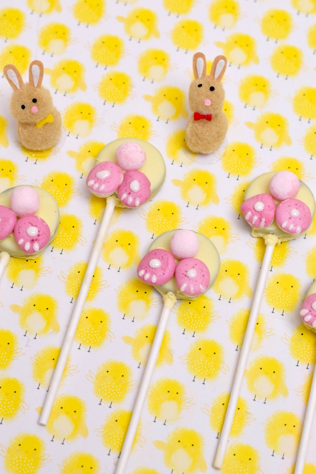 With Easter just a couple of weeks away, it's never too early to start planning. Our Oreo Bunny Butts Suckers recipe is perfect for any family get together.