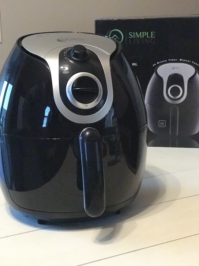 Simple Living Products new XL 5L Air Fryer is extra large so you can cook for the entire family at once. It also can Bake, Grill, Roast and Air Fry.