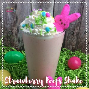 Sometimes I like recipes that are easy & the Strawberry Peep Milkshake recipe is one of those. It can be even used as dessert.
