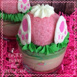 Today we are sharing an Easter Bunny Butt Cheesecake recipe. Simple to make and a great dessert too. Because who doesn't love cheesecake?