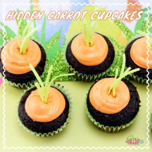 No matter which time of day you choose to host your gathering bring out your best dishes like the Hidden Carrot Cupcakes recipe and show them off.