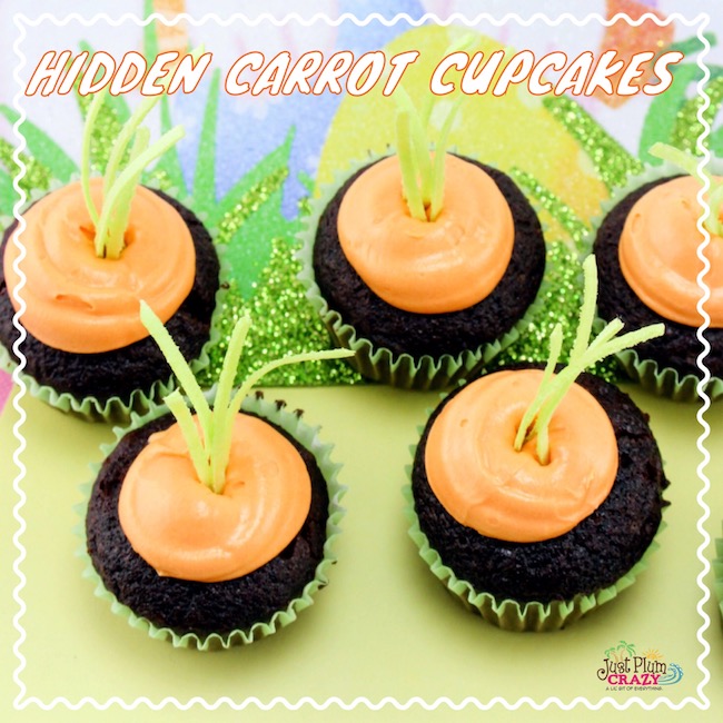 Carrot patch Easter cupcake recipe