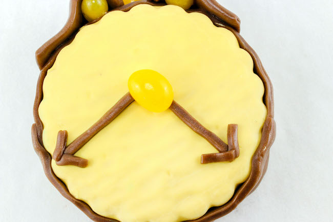 Cogsworth Marshmallow Pie Recipe is an easy recipe to create & the kids will love that it looks like him. Perfect for the Beauty & The Beast DVD release.