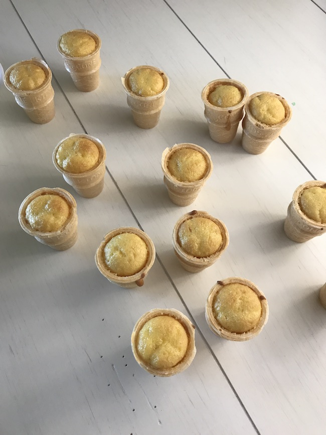 Mini Ice Cream Cone Cupcakes Recipe